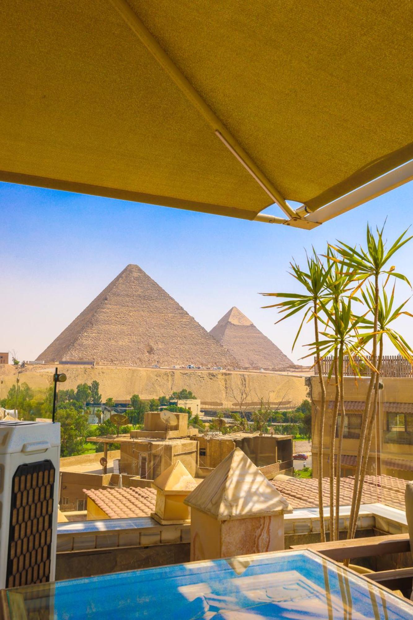 Onyx Pyramids Boutique Hotel Al Kawm al Akhdar Exterior photo